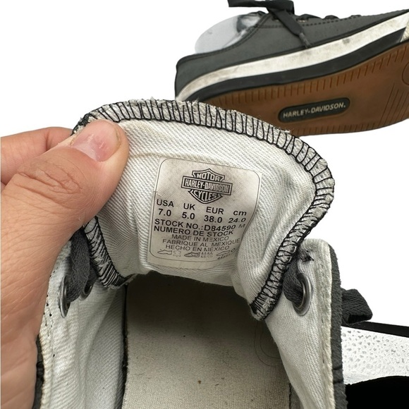 HARLEY- DAVIDSON Burleigh Sneaker Shoes - Picture 6 of 7